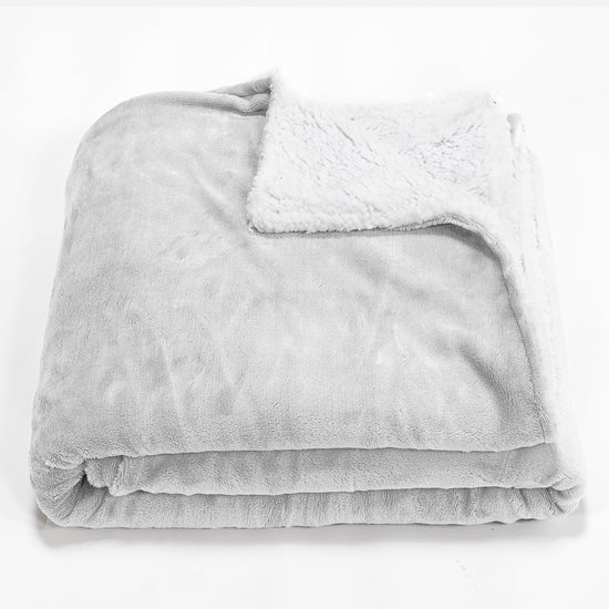 Sherpafilt - Sherpa Fleece Ljusgrå 01