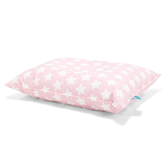 Sittsäck Barn Kudde - Tryck Stjärnor Rosa 02