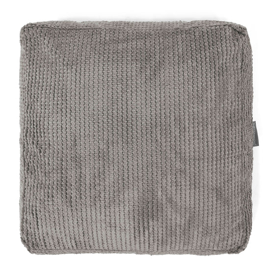 Stor Golvkudde - Pom-pom Mörkgrå 03