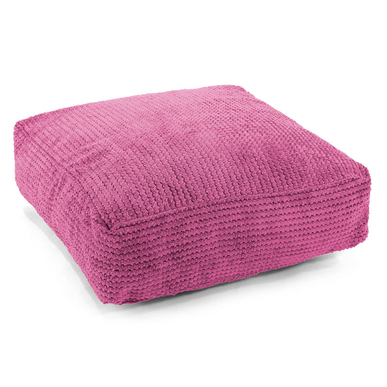 Stor Golvkudde - Pom-pom Rosa 01