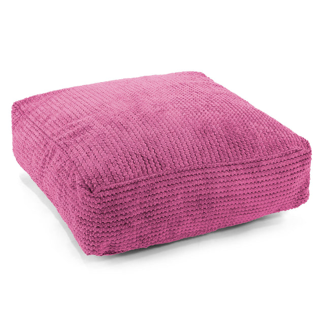 Stor Golvkudde - Pom-pom Rosa 01