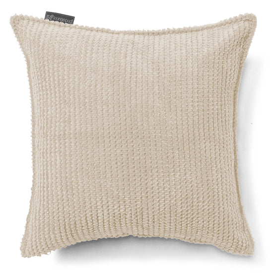 Kudde 47 x 47cm - Pom-pom Elfenbensvit 01