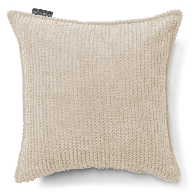 Kudde 47 x 47cm - Pom-pom Elfenbensvit 01