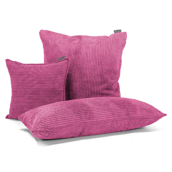 Kudde 47 x 47cm - Pom-pom Rosa 04