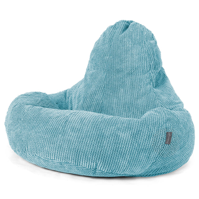 Saccosäck Ultra Lux för Spelande - Pom-pom Turkos Blue 01