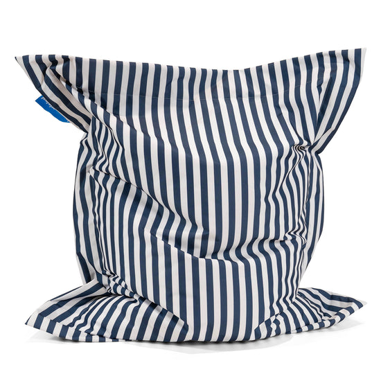 Saccosäck XXL Outdoor - Marinblå Randig 01