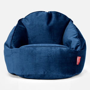 Saccosäck Bubble - Sammet Navy