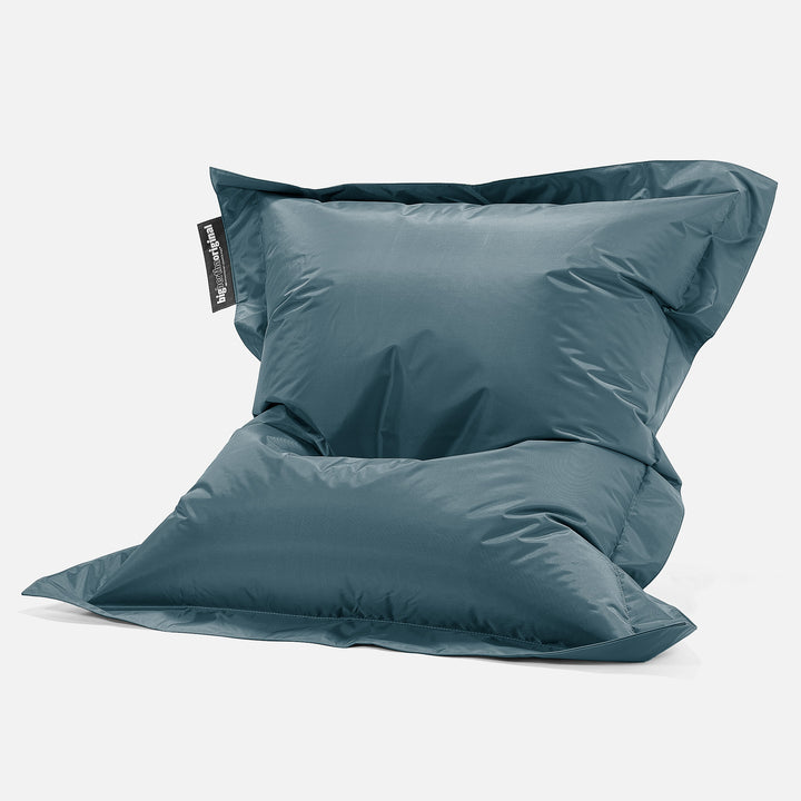Saccosäck XXL Outdoor - SmartCanvas™ Gråblå 02