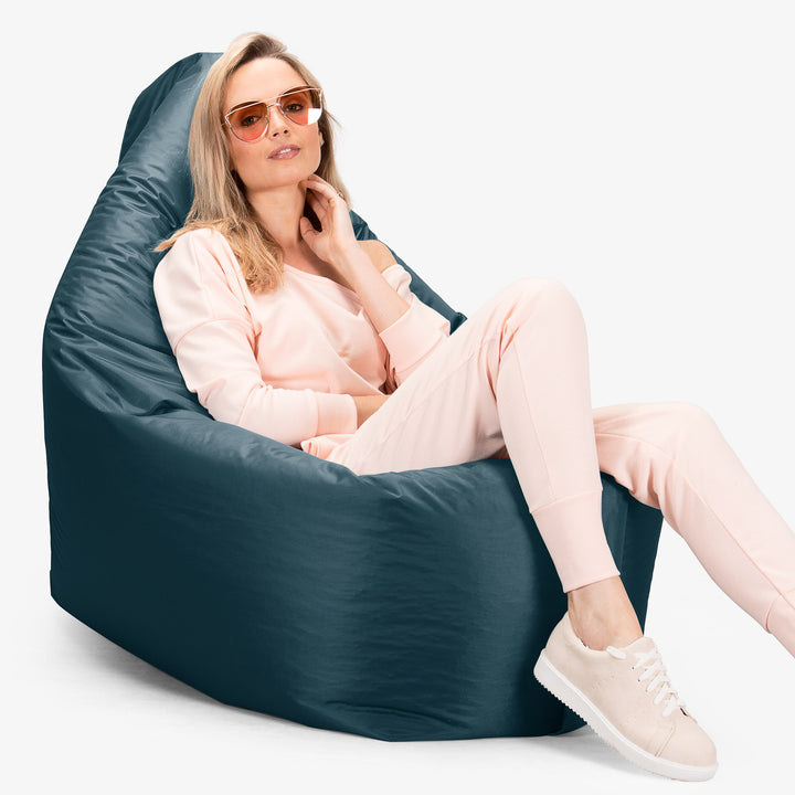 Saccosäck XXL Outdoor - SmartCanvas™ Gråblå 06