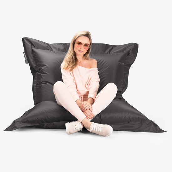 Saccosäck XXL Outdoor - SmartCanvas™ Grafitgrå 05