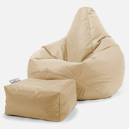 Game Fåtölj Saccosäck - SmartCanvas™ Beige 01