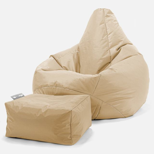 Game Fåtölj Saccosäck - SmartCanvas™ Beige 01