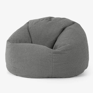 Klassisk Sittsäck Stol - Boucle Grå