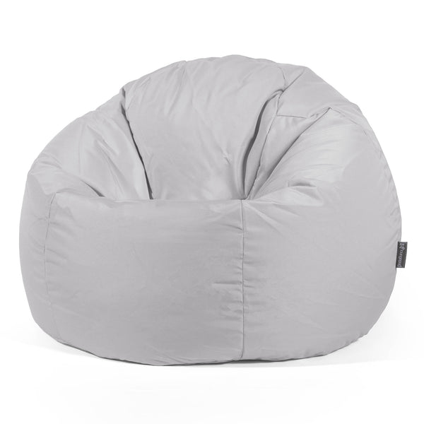 Klassisk Sittsäck Stol - Lättskött Utomhus Silverfärgad 01