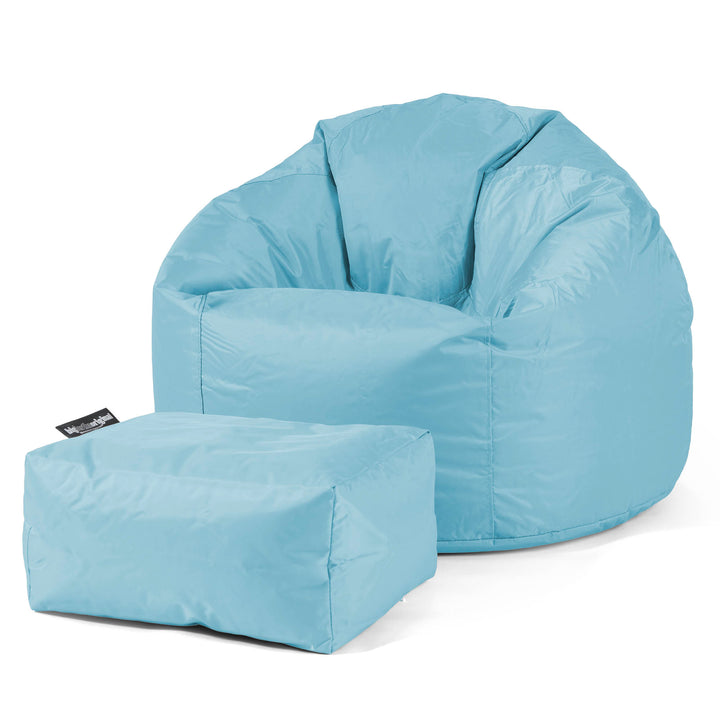 Klassisk Sittsäck Stol - SmartCanvas™ Cyan 02
