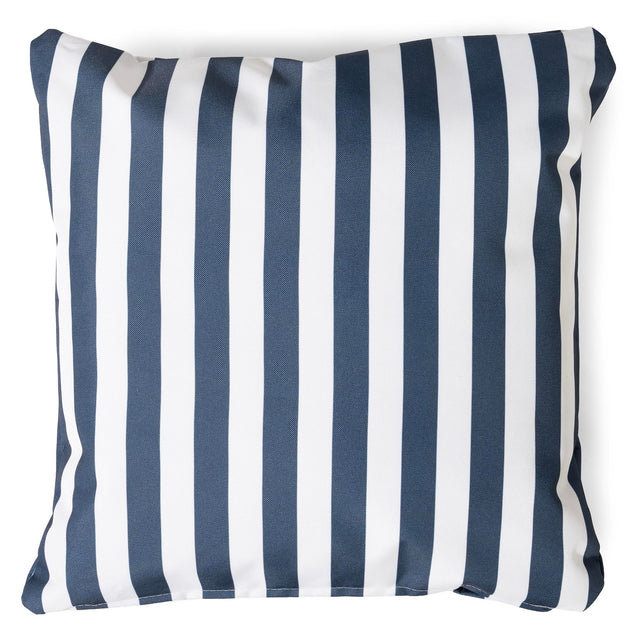Kuddfodral Outdoor 47 x 47cm - Marinblå Randig 01