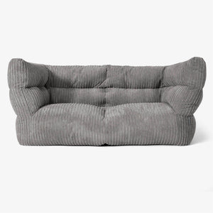 Albert 2-sits Saccosäcksoffa 2.0 - Klassisk Manchestertyg Grafitgrå
