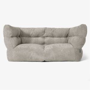 Albert 2-sits Saccosäcksoffa 2.0 - Klassisk Manchestertyg Minkbrun