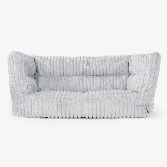 Albert 2-sits Saccosäcksoffa 2.0 - Ultraplyschmanchestertyg Ankäggsblå 01