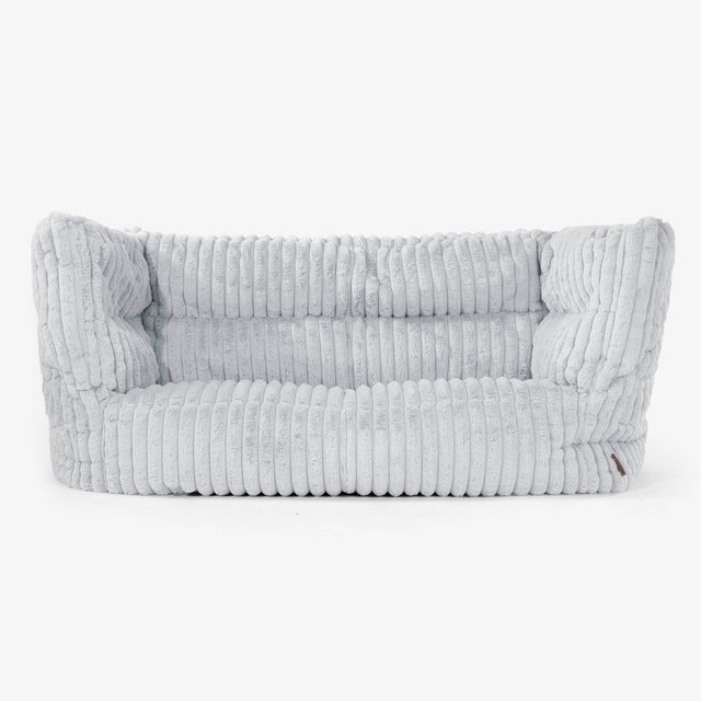 Albert 2-sits Saccosäcksoffa 2.0 - Ultraplyschmanchestertyg Ankäggsblå 01