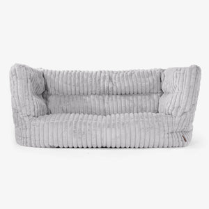 Albert 2-sits Saccosäcksoffa 2.0 - Ultraplyschmanchestertyg Grå
