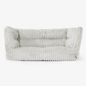 Albert 2-sits Saccosäcksoffa 2.0 - Ultraplyschmanchestertyg Salviagrön