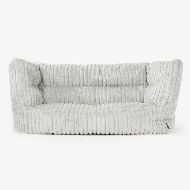Albert 2-sits Saccosäcksoffa 2.0 - Ultraplyschmanchestertyg Salviagrön 01