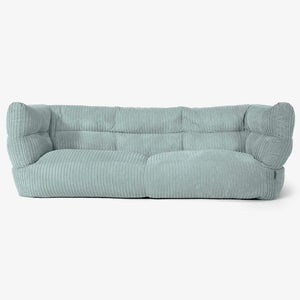 Albert 3-sits Saccosäcksoffa 2.0 - Klassisk Manchestertyg Mintgrön