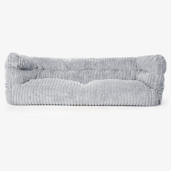 Albert 3-sits Saccosäcksoffa 2.0 - Ultraplyschmanchestertyg Ankäggsblå 01