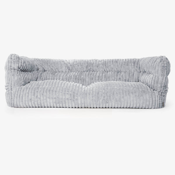 Albert 3-sits Saccosäcksoffa 2.0 - Ultraplyschmanchestertyg Ankäggsblå 01