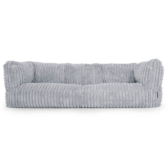 Albert 3-sits Saccosäcksoffa - Ultraplyschmanchestertyg Ankäggsblå 01
