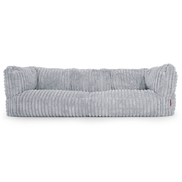 Albert 3-sits Saccosäcksoffa - Ultraplyschmanchestertyg Ankäggsblå 01