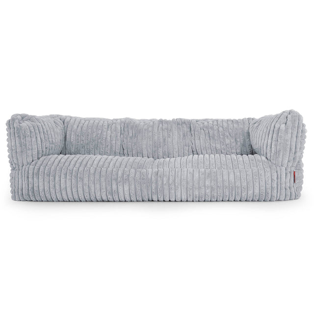 Albert 3-sits Saccosäcksoffa - Ultraplyschmanchestertyg Ankäggsblå 01