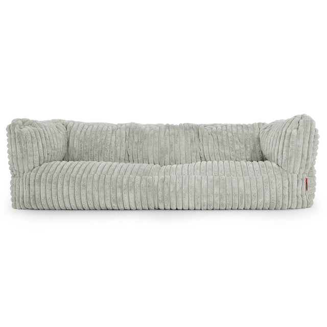 Albert 3-sits Saccosäcksoffa - Ultraplyschmanchestertyg Salviagrön 01