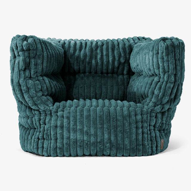 Albert Sittsäck Fåtölj 2.0 - Ultraplyschmanchestertyg Teal 01