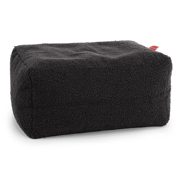 Liten Fotpall Ersättningsöverdrag - Boucle 01