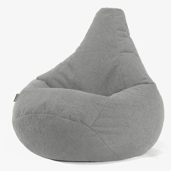 Game Fåtölj Saccosäck - Boucle Grå 02