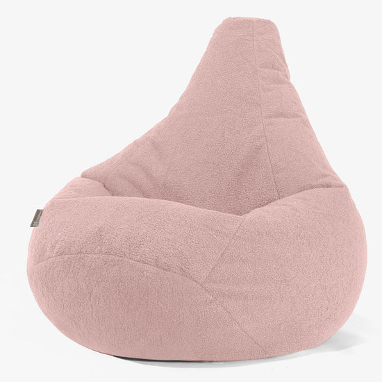 Game Fåtölj Saccosäck - Boucle Rosa 02