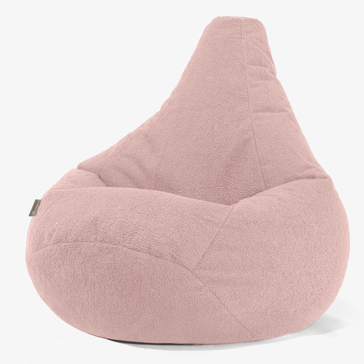 Game Fåtölj Saccosäck - Boucle Rosa 02