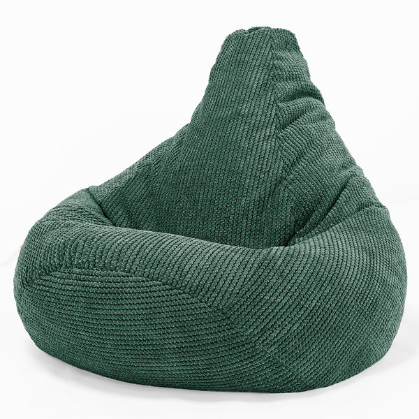 Game Fåtölj Saccosäck - Pom-pom Mossgrön 01