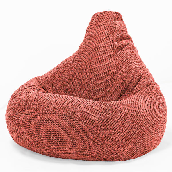 Game Fåtölj Saccosäck - Pom-pom Pumpaorange 01