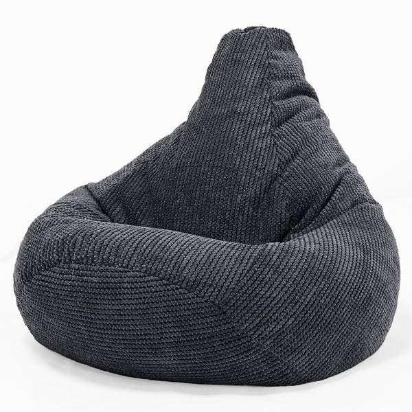 Game Fåtölj Saccosäck - Pom-pom Svart 01