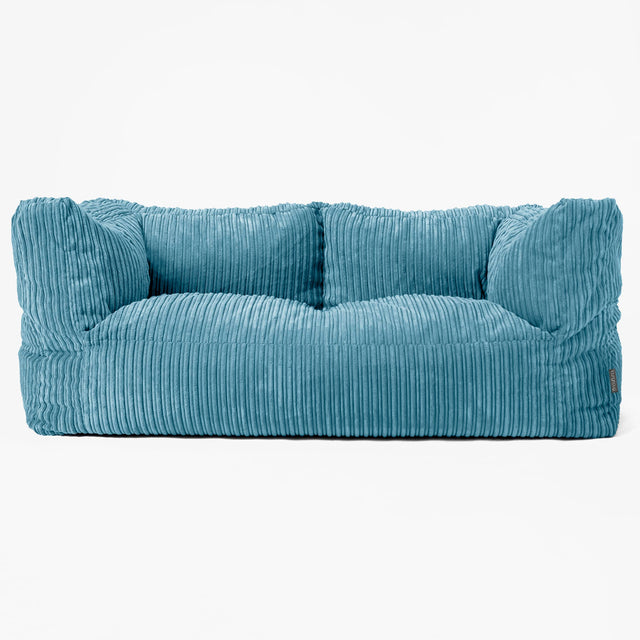 Albert 2-sits Saccosäcksoffa Ersättningsöverdrag - Klassisk Manchestertyg 01