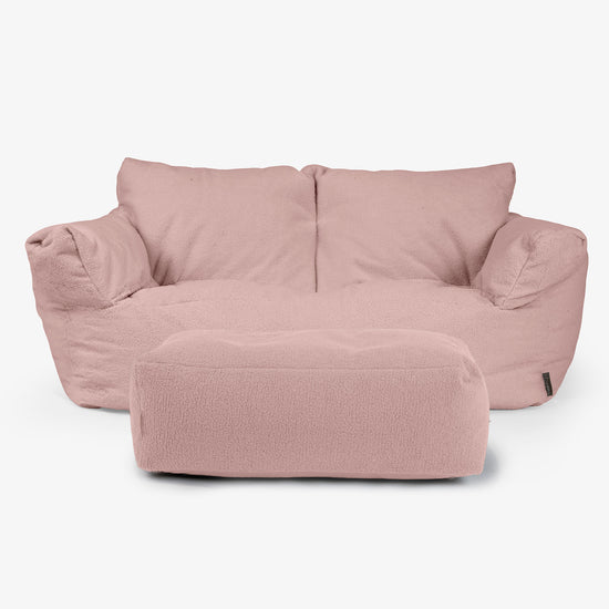 Josephine Saccosäckssoffa - Boucle Rosa 02