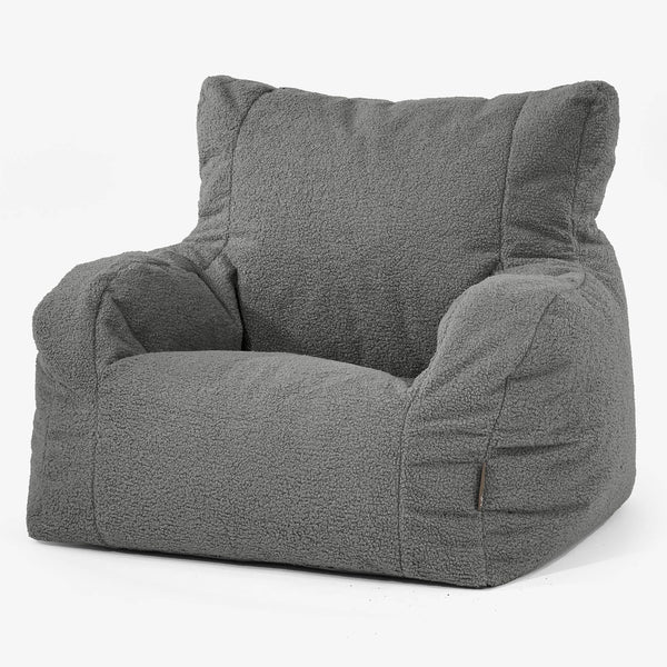 Josephine Sittsäck Fåtölj - Boucle Grå 01