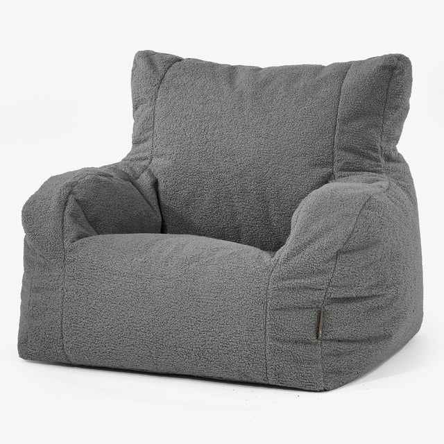 Josephine Sittsäck Fåtölj - Boucle Grå 01