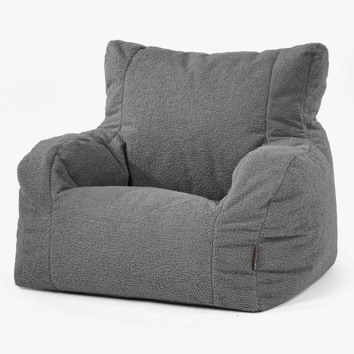 Josephine Sittsäck Fåtölj - Boucle Grå 01