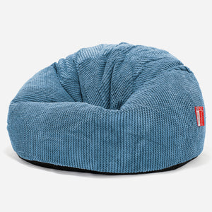 Klassisk Sittsäck Stol - Pom-pom Himmelsblå