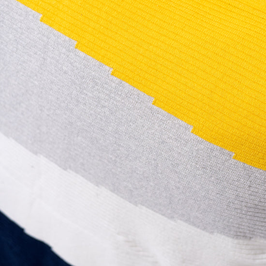 Kuddfodral XL 70 x 70cm - Stickad Färgblock Flerfärgad 03