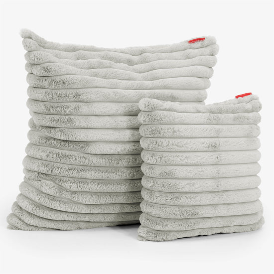 Kuddfodral XL 70 x 70cm - Ultraplyschmanchestertyg Salviagrön 02